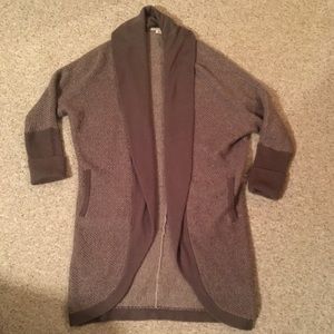 Hinge cardigan sweater